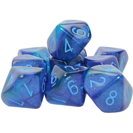Chessex D10 Dice Set (10 dobbelstenen)
