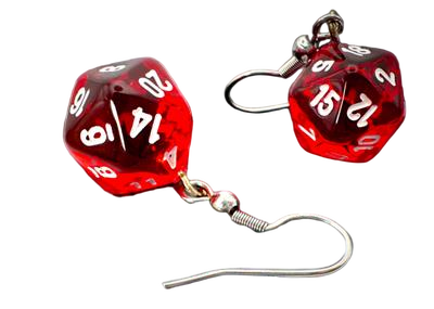 Chessex - Mini D20 Hook Earrings