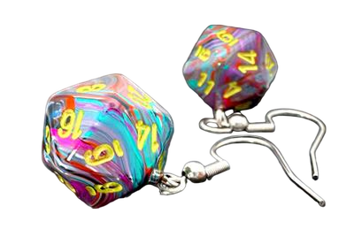 Chessex - Mini D20 Hook Earrings