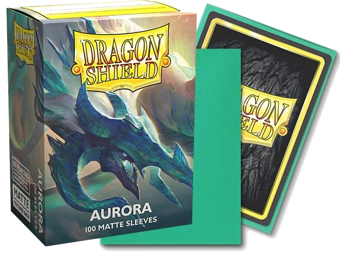 [Dragonshield aurora matte sleeves] Dragon Shield - Standard Size Matte Sleeves (100 Sleeves) (Aurora)