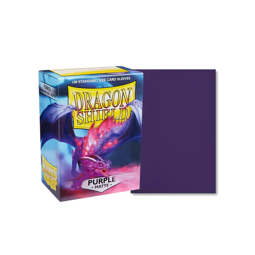 Dragon Shield - Standard Size Matte Sleeves (100 Sleeves)