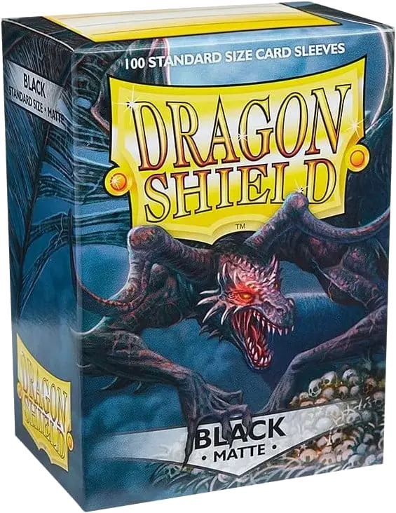 Dragon Shield - Standard Size Matte Sleeves (100 Sleeves)