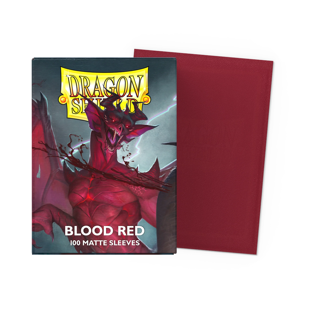Dragon Shield - Standard Size Matte Sleeves (100 Sleeves)