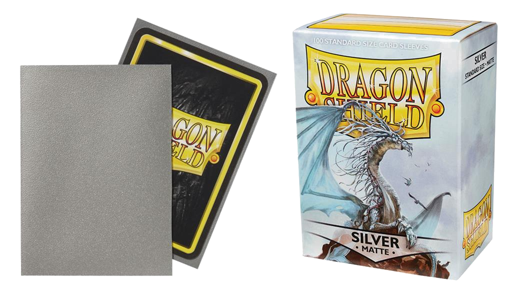 Dragon Shield - Standard Size Matte Sleeves (100 Sleeves)