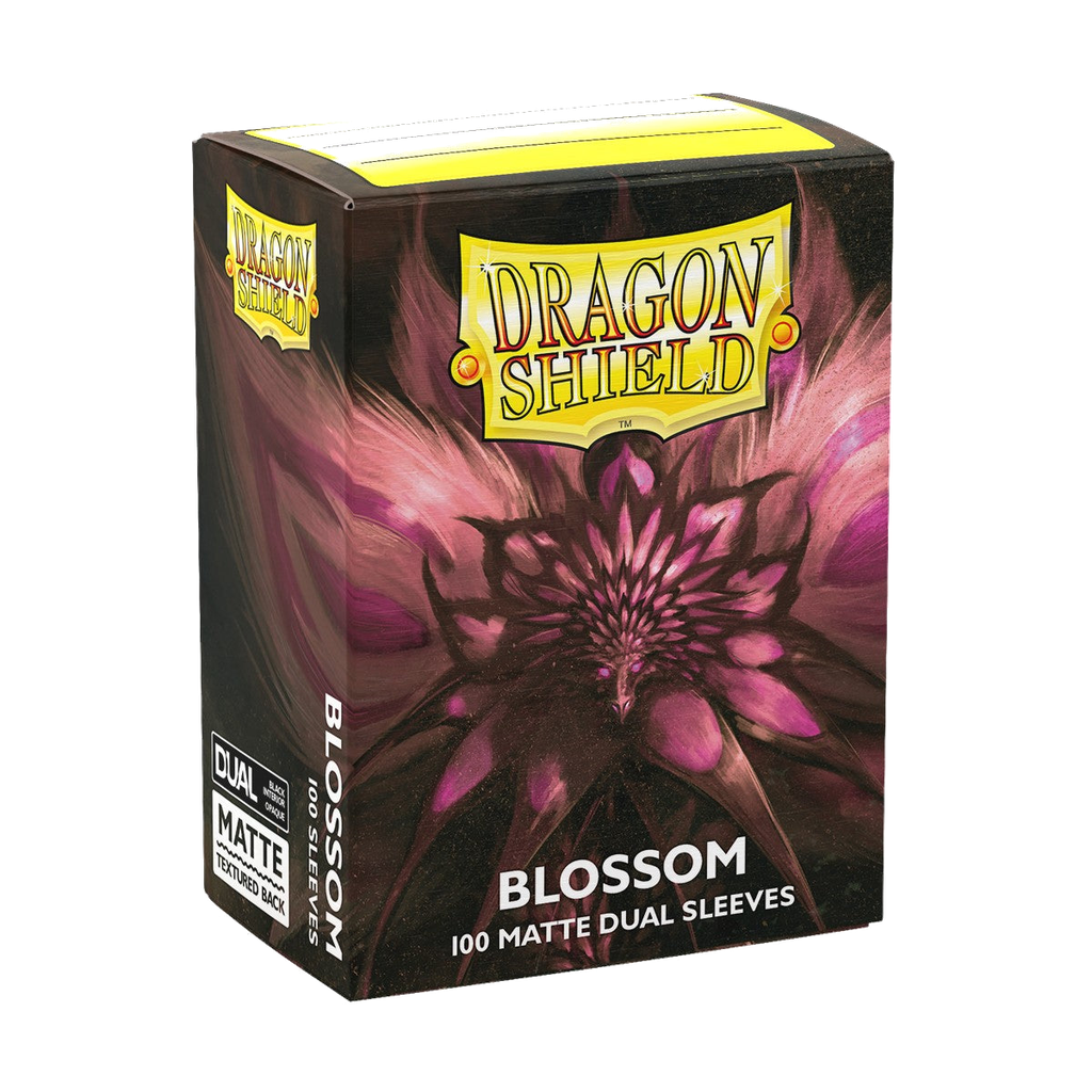 [Dragonshield blossom matte dual sleeves] Dragon Shield - Standard Size Dual Matte Sleeves (100 Sleeves) (Blossom)