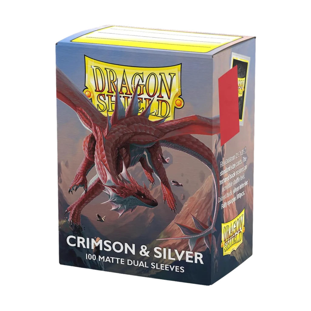 Dragon Shield - Standard Size Dual Matte Sleeves (100 Sleeves)