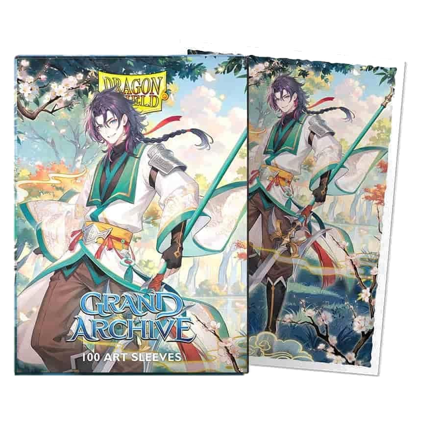 Dragon Shield - Grand Archive TCG Art Sleeves (100 Sleeves) (Jin, Fate Defiant)