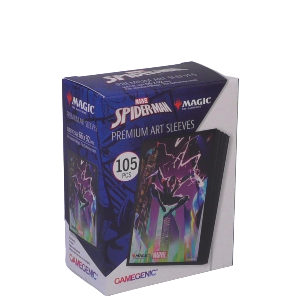 [Gamegenic - magic: the gathering marvel's spider-man premium art sleeves - spider-man miles morales] Magic: The Gathering - Marvel's Spider-Man Premium Art Sleeves (Spider-Man Miles Morales)