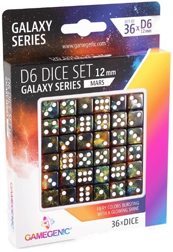 Gamegenic Galaxy D6 Dice Set (36-delig)