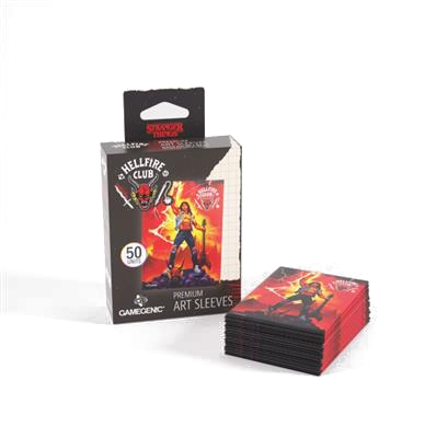 Gamegenic - Stranger Things: Hellfire Club Art Sleeves