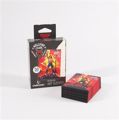 [BF-113830] Gamegenic Stranger Things Hellfire Club Art Sleeves (Eddie Munson)
