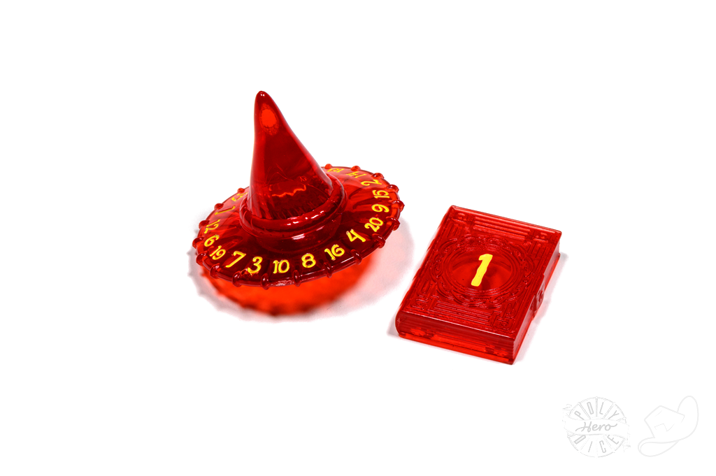 PolyHero Wizard d20 & d2 Set