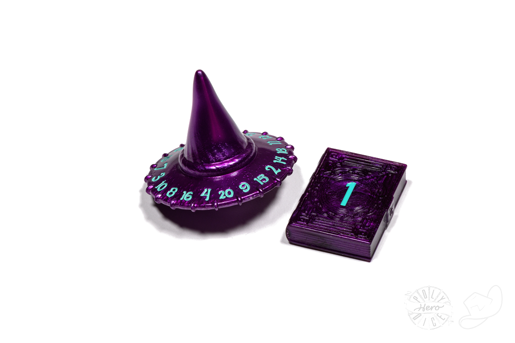 PolyHero Wizard d20 & d2 Set
