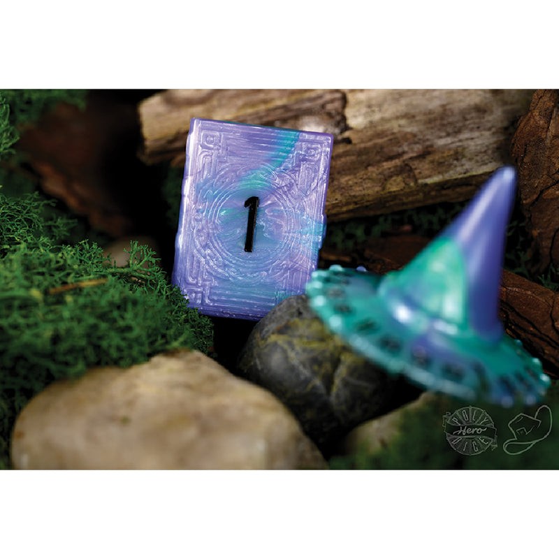 PolyHero Wizard d20 & d2 Set
