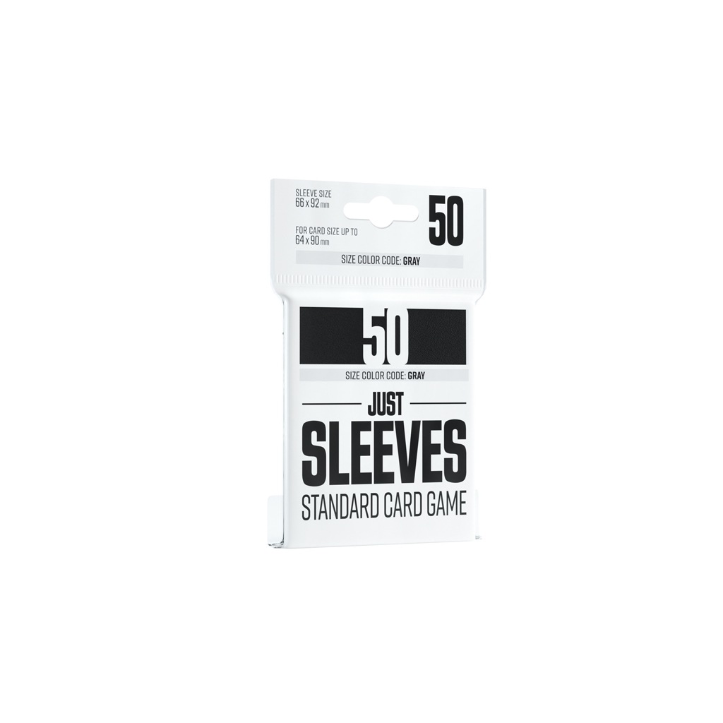 [BF-64472] Gamegenic - Just Sleeves Standard Card Game (50) (Black)