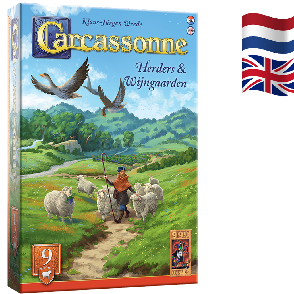 Carcassonne: Herders & Wijngaarden - Uitbreiding 9