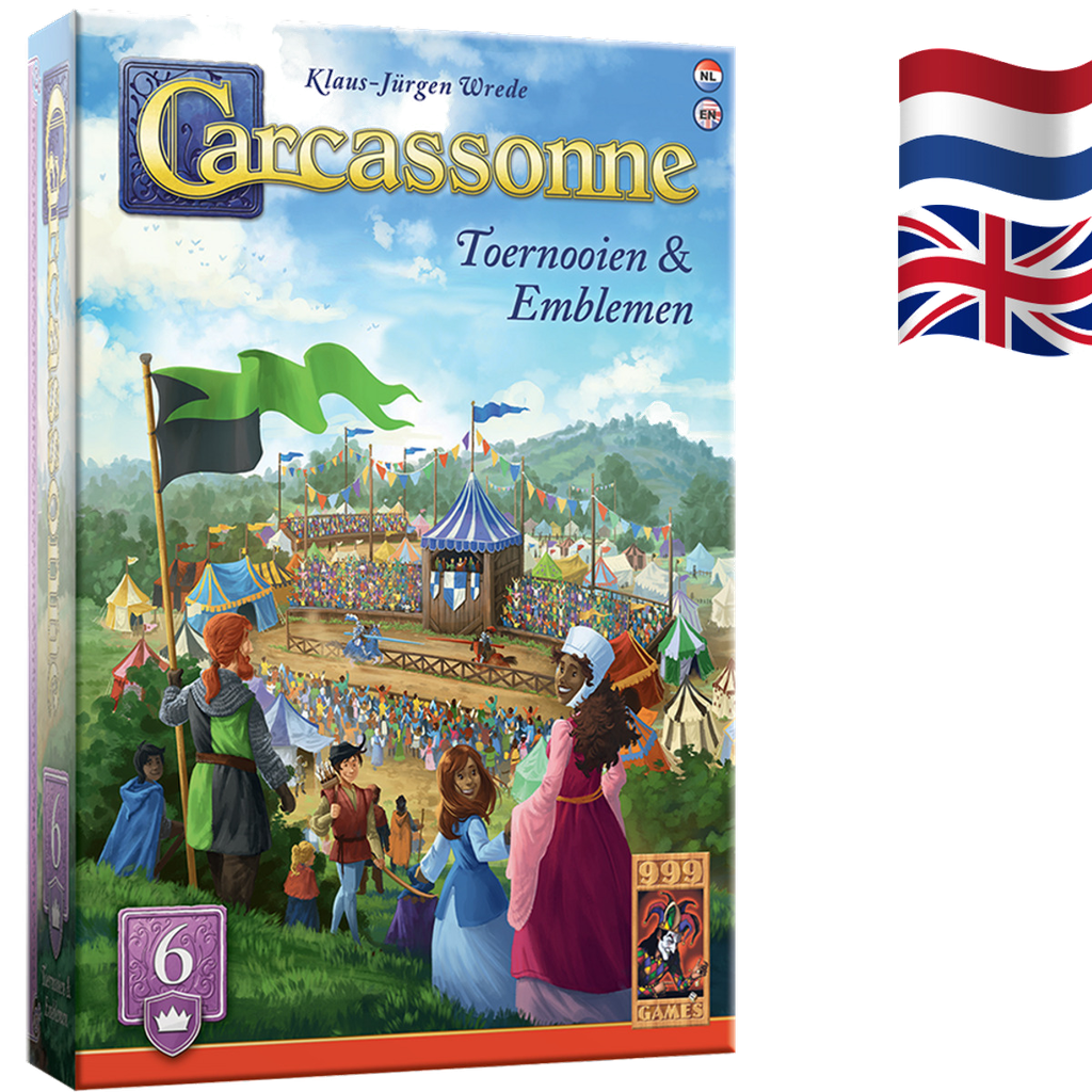 Carcassonne: Toernooien & Emblemen - Uitbreiding 6
