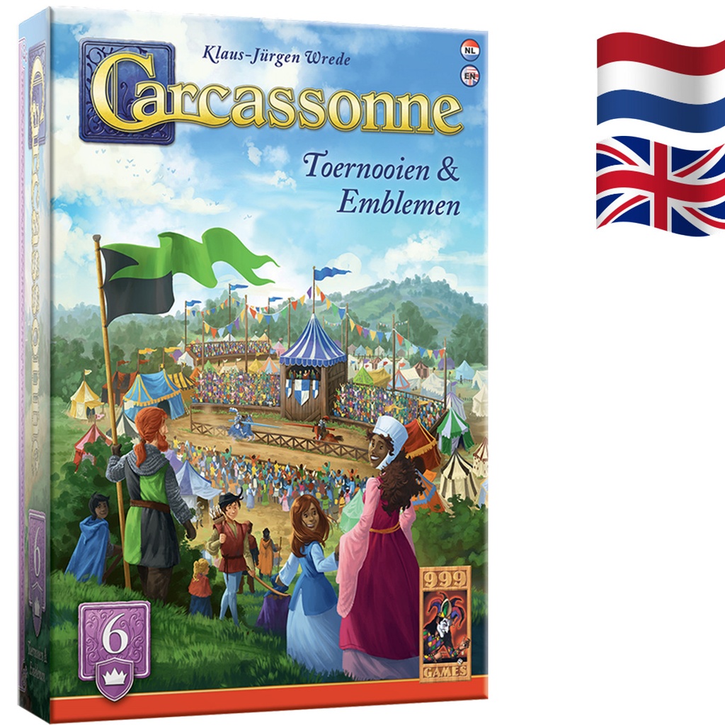 Carcassonne: Toernooien & Emblemen Uitbreiding 6