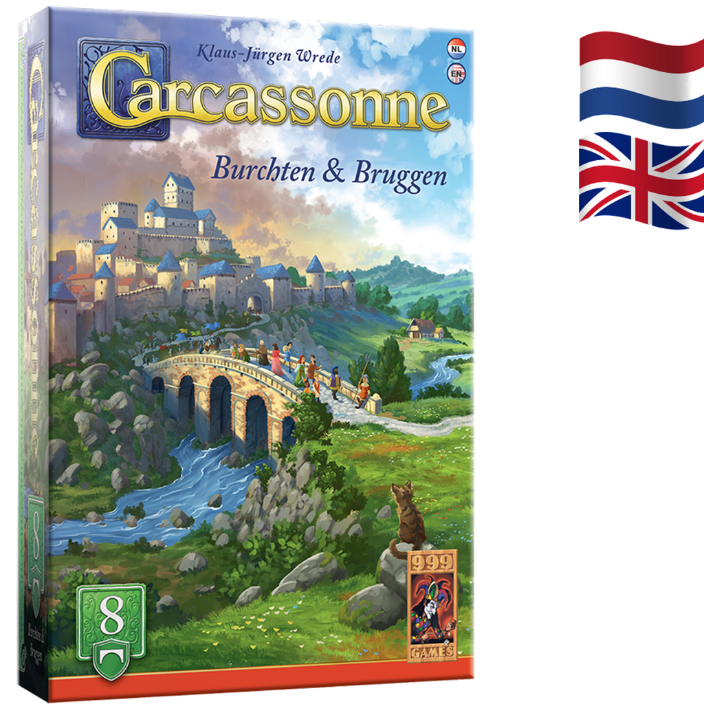 Carcassonne: Burchten & Bruggen - Uitbreiding 8