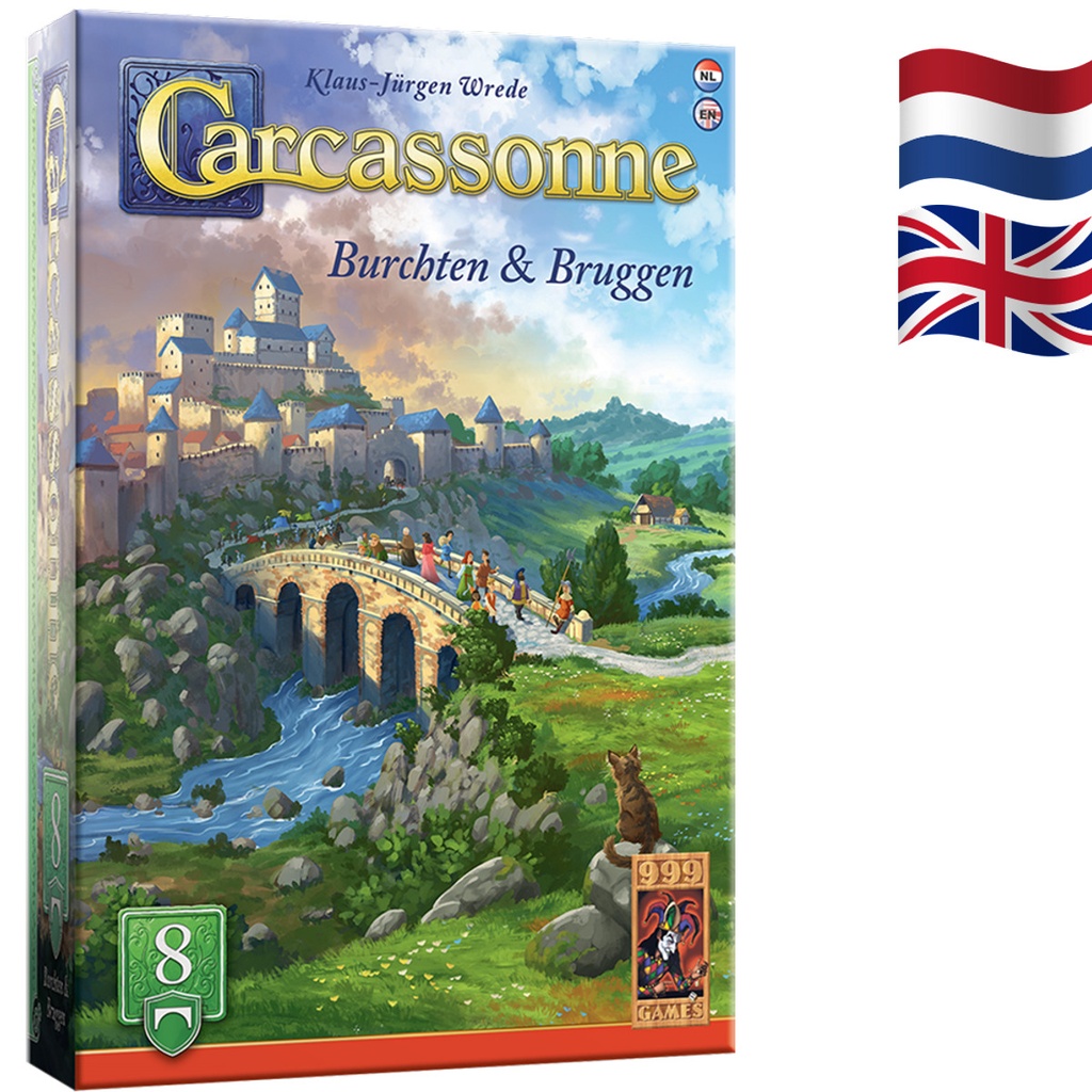 [999-CAR50] Carcassonne: Burchten & Bruggen Uitbreiding 8