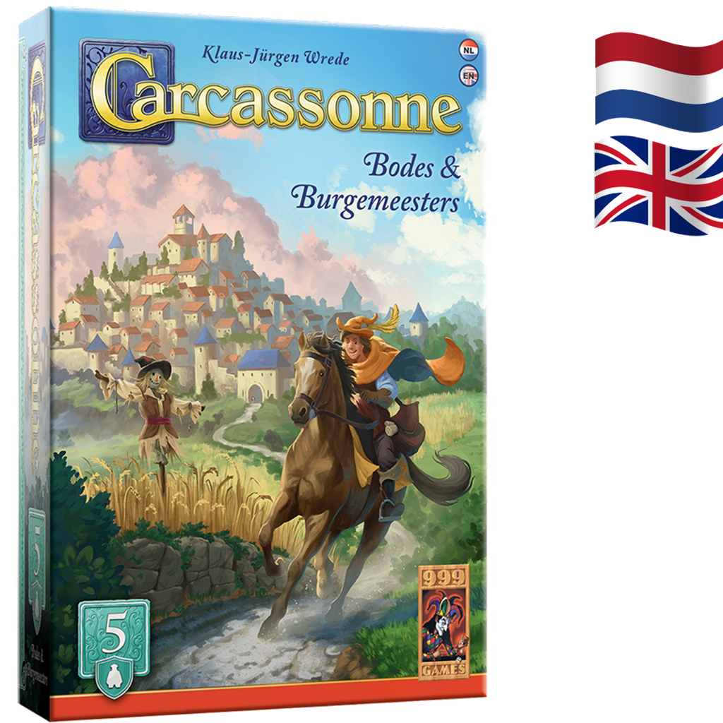 Carcassonne: Bodes & Burgemeesters - Uitbreiding 5