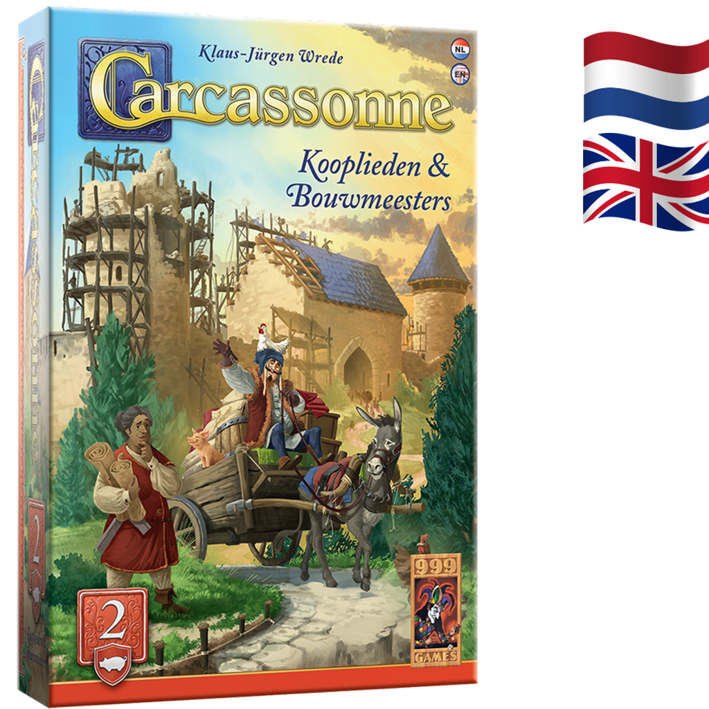 Carcassonne: Kooplieden & Bouwmeesters - Uitbreiding 2