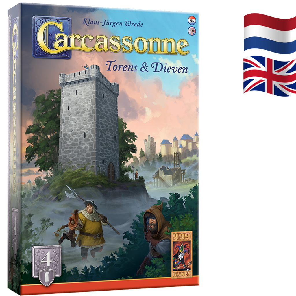 Carcassonne: Torens & Dieven - Uitbreiding 4