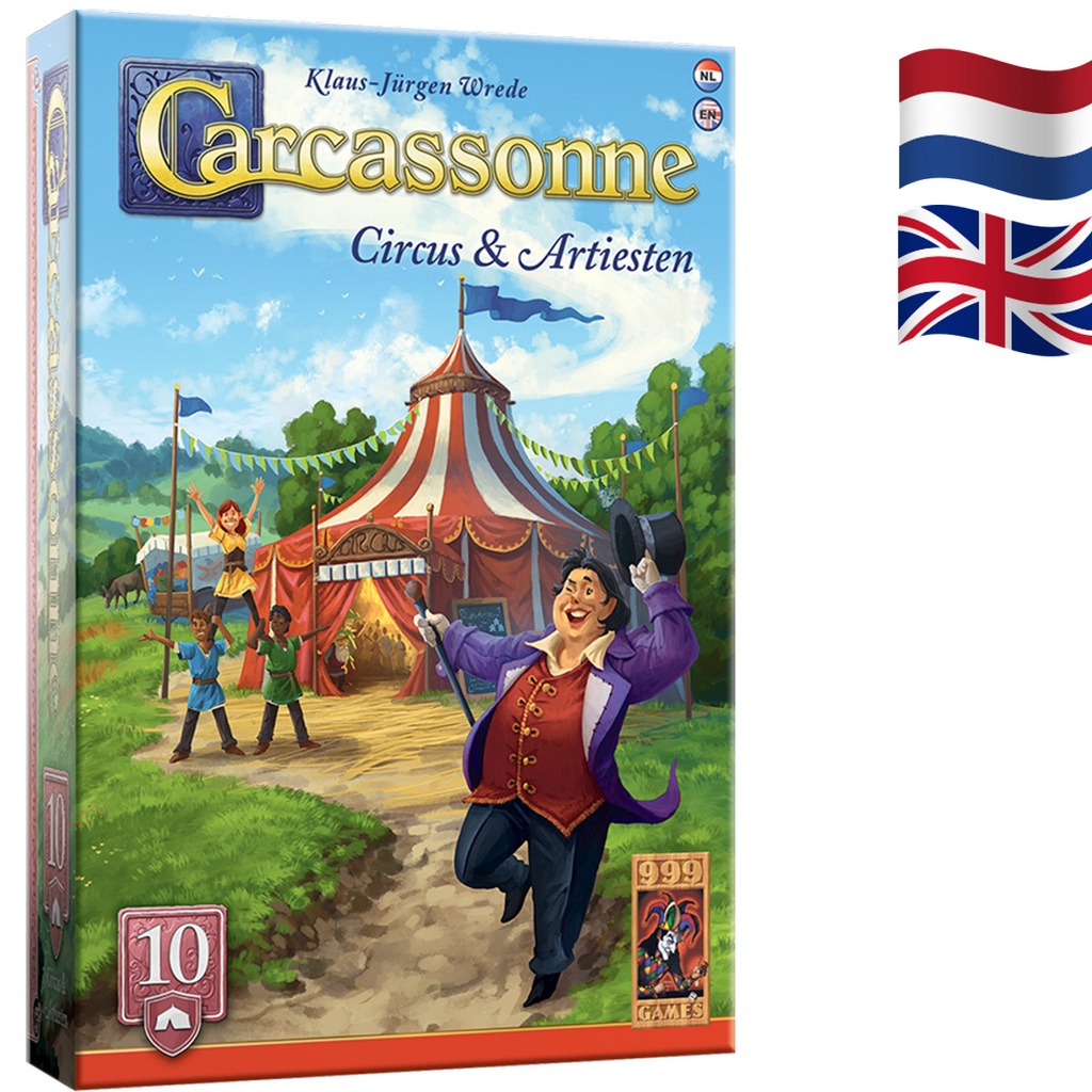 [999-CAR52] Carcassonne: Circus & Artiesten Uitbreiding 10