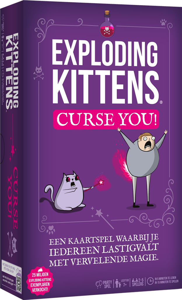 [ASM-192188] Exploding Kittens - Curse You! (NL)