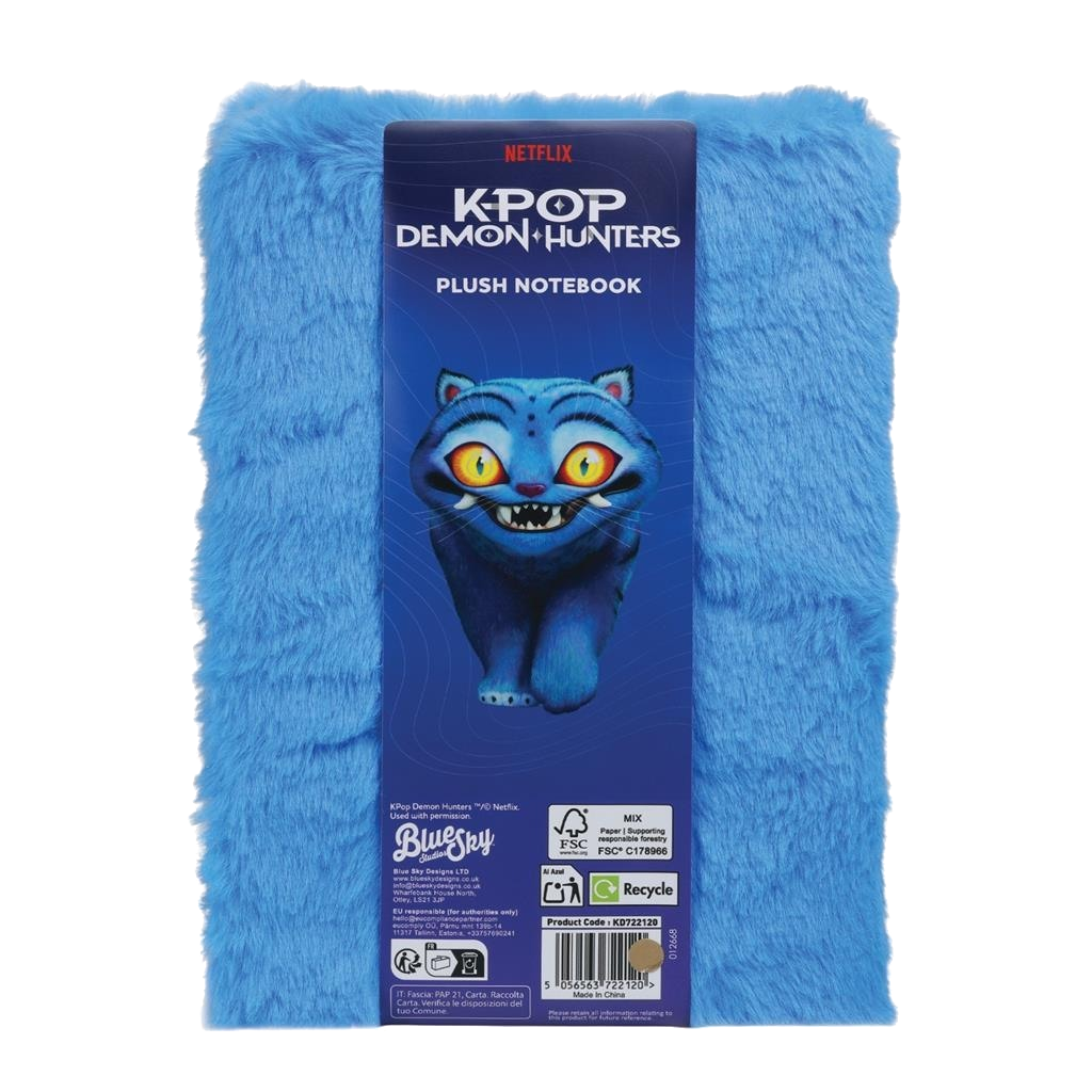 [BF-142295] KPop Demon Hunters - Plush Notebook - Derpy