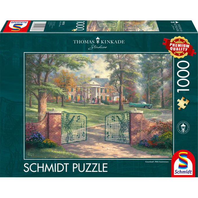 Kinkade Graceland 50th anniversary - 1000 stukjes - Puzzel