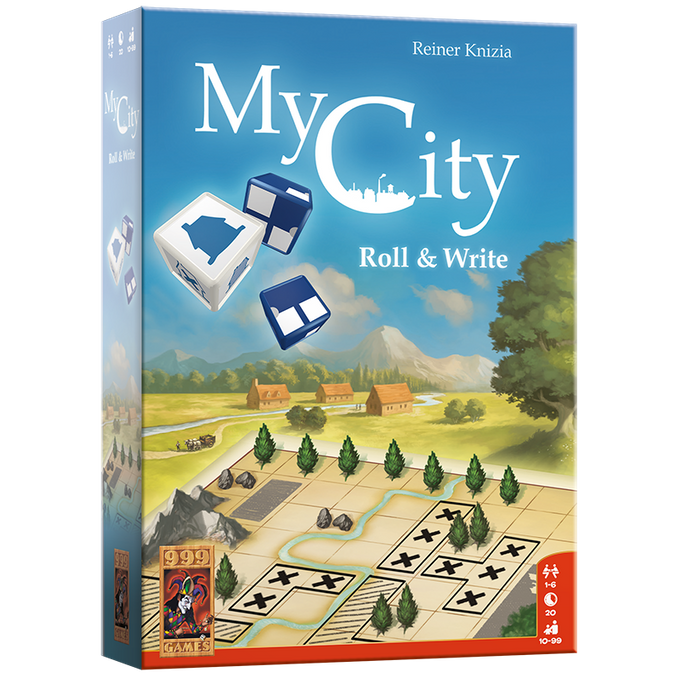 My City Roll & Write - Bordspel