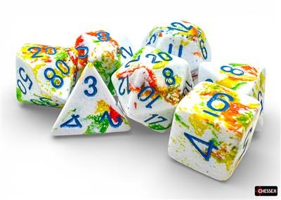 [BF-138323] Brush Polyhedral Breezy/blue 7-Die Set