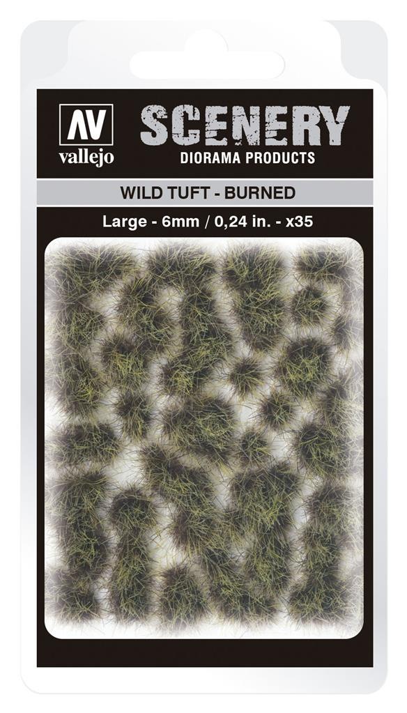[BF-129647] Vallejo - Scenery - Wild Tuft Burned (6 mm)