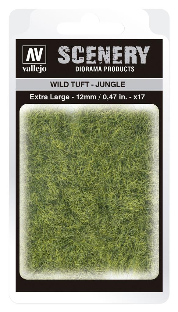 [BF-129661] Vallejo - Scenery - Wild Tuft Jungle (12 mm)
