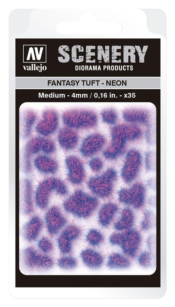[BF-129663] Vallejo - Scenery - Fantasy Tuft Neon (4 mm)