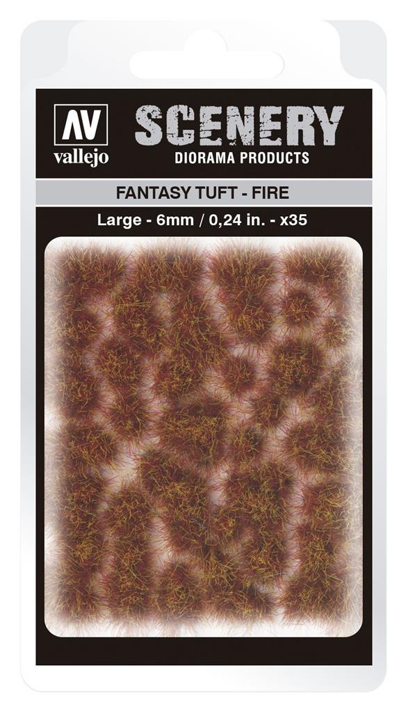 [BF-129664] Vallejo - Scenery - Fantasy Tuft Fire (6 mm)