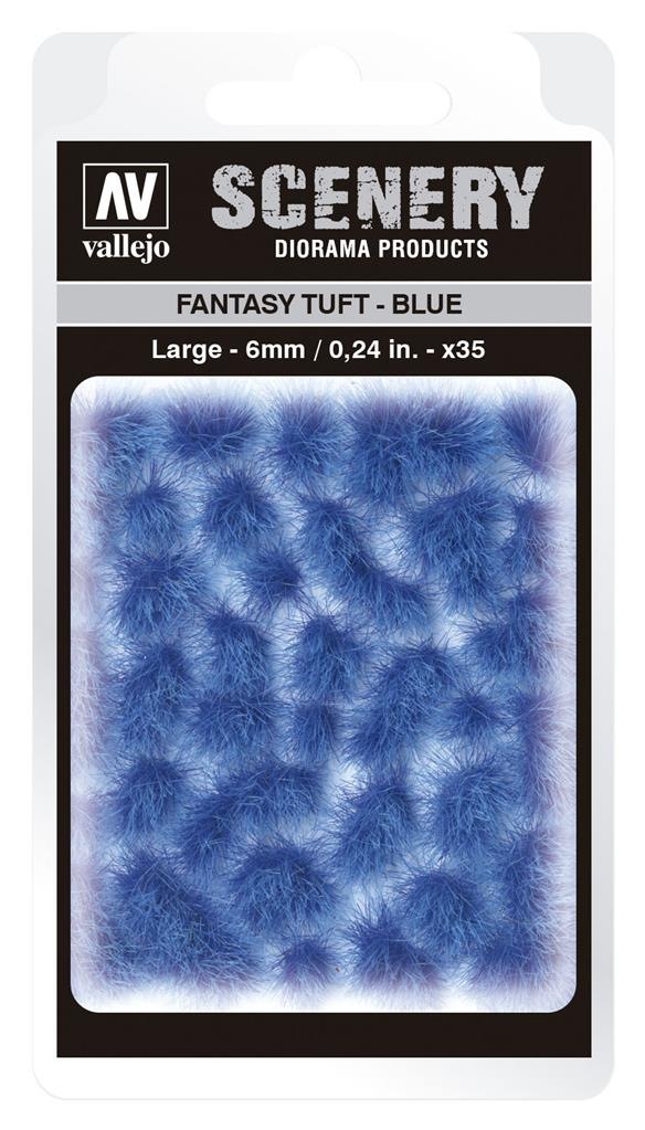[BF-129667] Vallejo - Scenery - Fantasy Tuft Blue (6 mm)