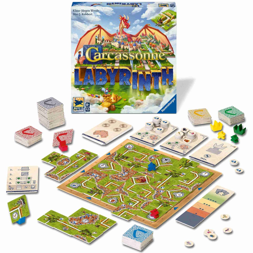[RAV-251766] Ravensburger - Carcassonne Labyrinth (NL)