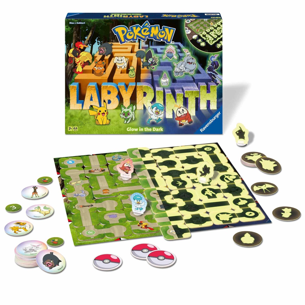 Ravensburger - Pokemon Labyrinth Glow in the Dark (NL)