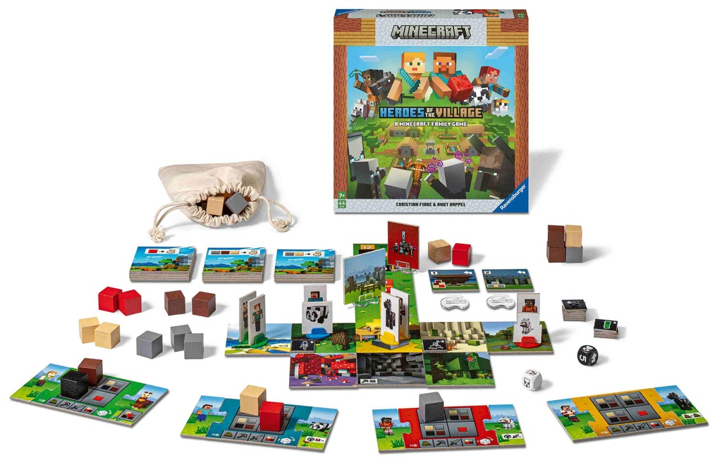 Ravensburger - Minecraft Junior - Heroes of the Village (NL)