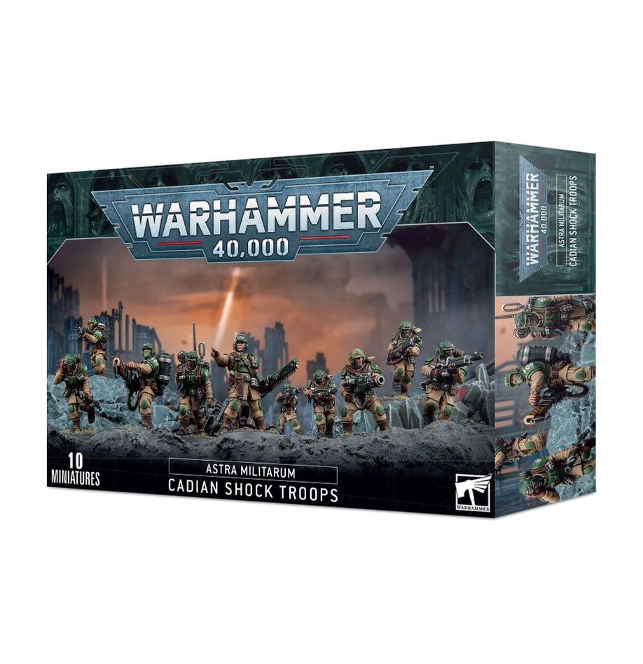 Warhammer 40K – Astra Militarum Cadian Shock Troops