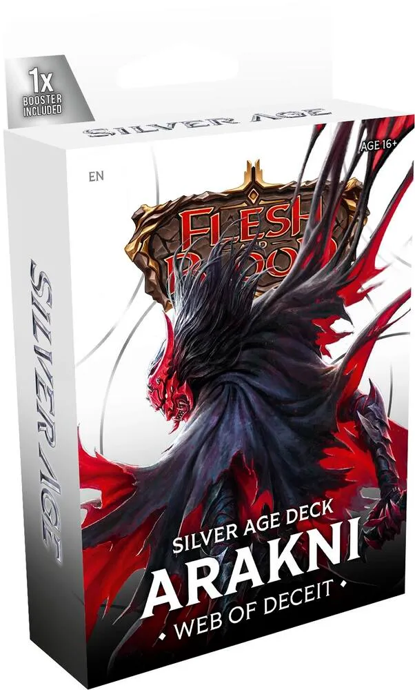 Producten uit Flesh and Blood Silver Age decks