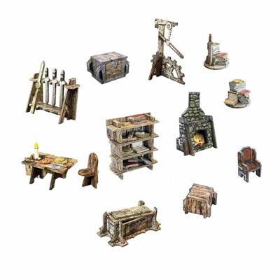 Producten uit Warhammer-terrein en speelmatten
