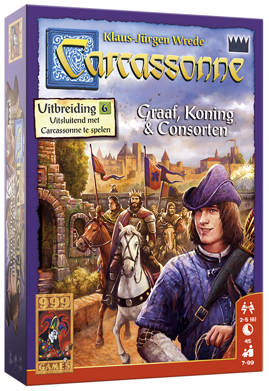 Producten uit Carcassonne-uitbreidingen